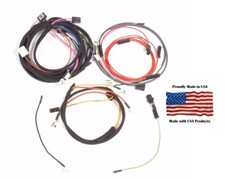 Complete Wiring Harness Ih Farmall 140 Tractor Sn 57724-62471 (w/ Alternator)