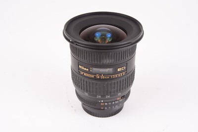 Nikon NIKKOR AF 18-35mm f/3.5-4.5 D ED Wide Angle Zoom Camera Lens