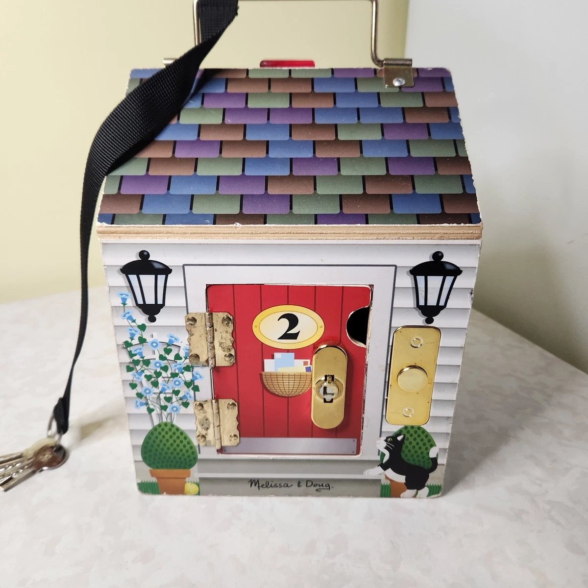 Melissa and hotsell doug doorbell dollhouse