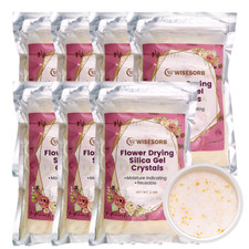 14LBS Silica Gel Flower Drying Crystals Orange to Green Color Indicating Silica