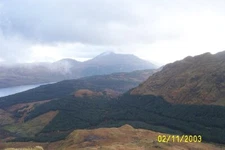 Photo 6x4 Taken from Slopes of Ben Vane looking south into valley of Allt c2003
