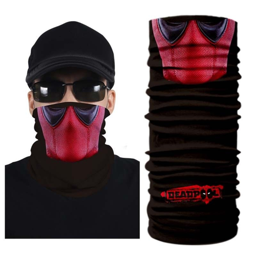 Skull Joker Clown Neck Gaiter UV Protection Face Mask Scarf Breathable Balaclava - Picture 18 of 29