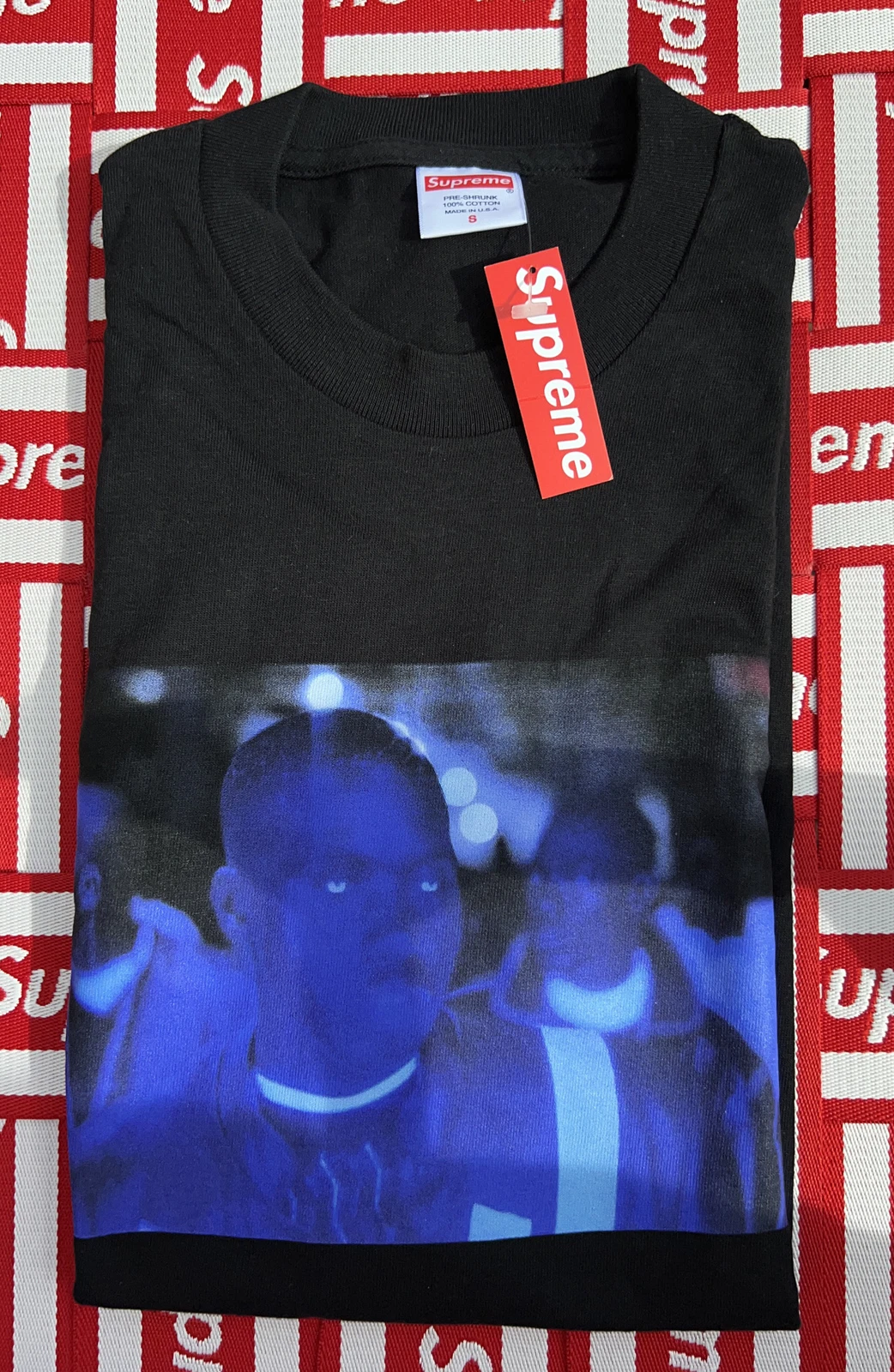 T shirt Supreme America Eats Its Young ! FW20 ! Noir !! Petit NEUF AVEC ÉTIQUETTES !!Super Rare !