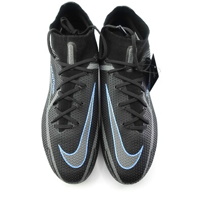 Nike Phantom GT2 Elite DF FG Black Iron Grey Soccer Cleats CZ9889 004 Mens 9 Nike Phantom GT2 Elite DF FG (Black/Iron Grey) main image 3