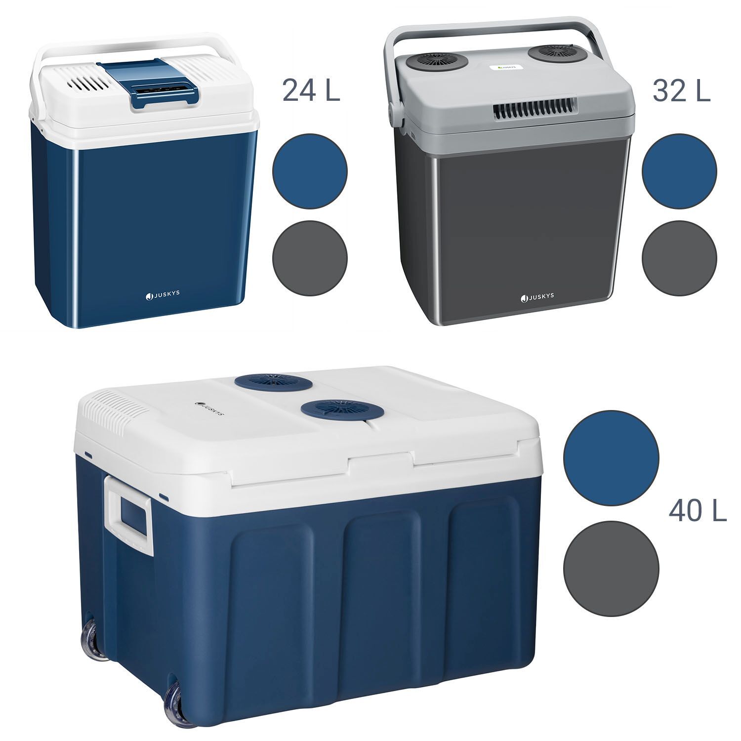 Kühlbox thermoelektrisch Mini-Kühlschrank Auto Camping LKW Campingbox Juskys®