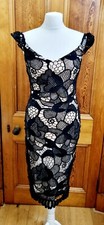 PARISIAN COLLECTION Black Lace Dress - Size 12 