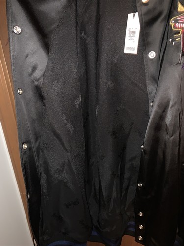 NWT Coach x JEAN MICHEL BASQUIAT Oversize Varsity Jacket - Women size 6 - Picture 5 of 6