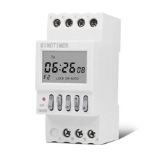 TM626 2 Channel Timer Switch 220V Two Groups Output Separate Control 7 Days