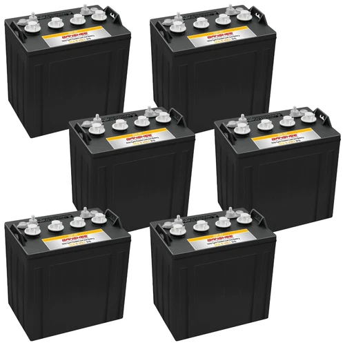 6 Pack (48V Combo) Banshee 8V Flooded Lead Acid Batteries, Replaces Trojan T875