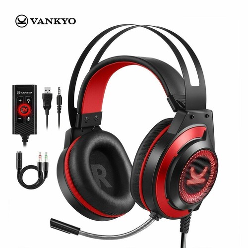 Commander CM7000 Gaming Headset Bluetooth Over Ear with Microphone Red - VANKYO - Picture 10 of 12