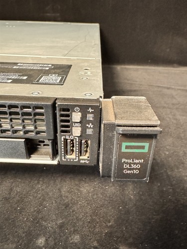 HP ProLiant DL360 Gen10 G10 8SFF 2x 16C GOLD 6130 2.1GHz 128GB RAM 8x 1TB SATA - Picture 2 of 4