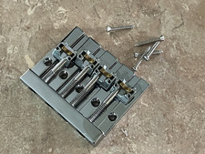 Hipshot 4-string KickAss Bass Bridge chrome