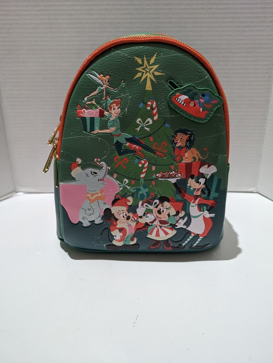 NWT Disney Parks 2023 Classics Christmas Mickey & Friends Backpack Bag Loungefly Disney Parks 2023 Classics Christmas Mickey & | Mercari main image 2