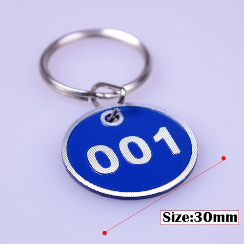 50pcs Metal Number Pendant Tags Key tags Key Ring Number Plates for Hotels etc. - Picture 7 of 15