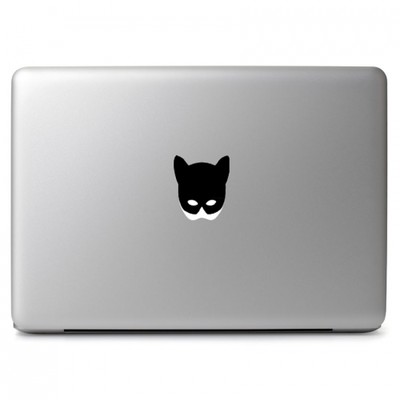 Adesivo Per Laptop 15/17" - Design Gatto Simon Per MacBook, Nero E Durevole - Foto 3
