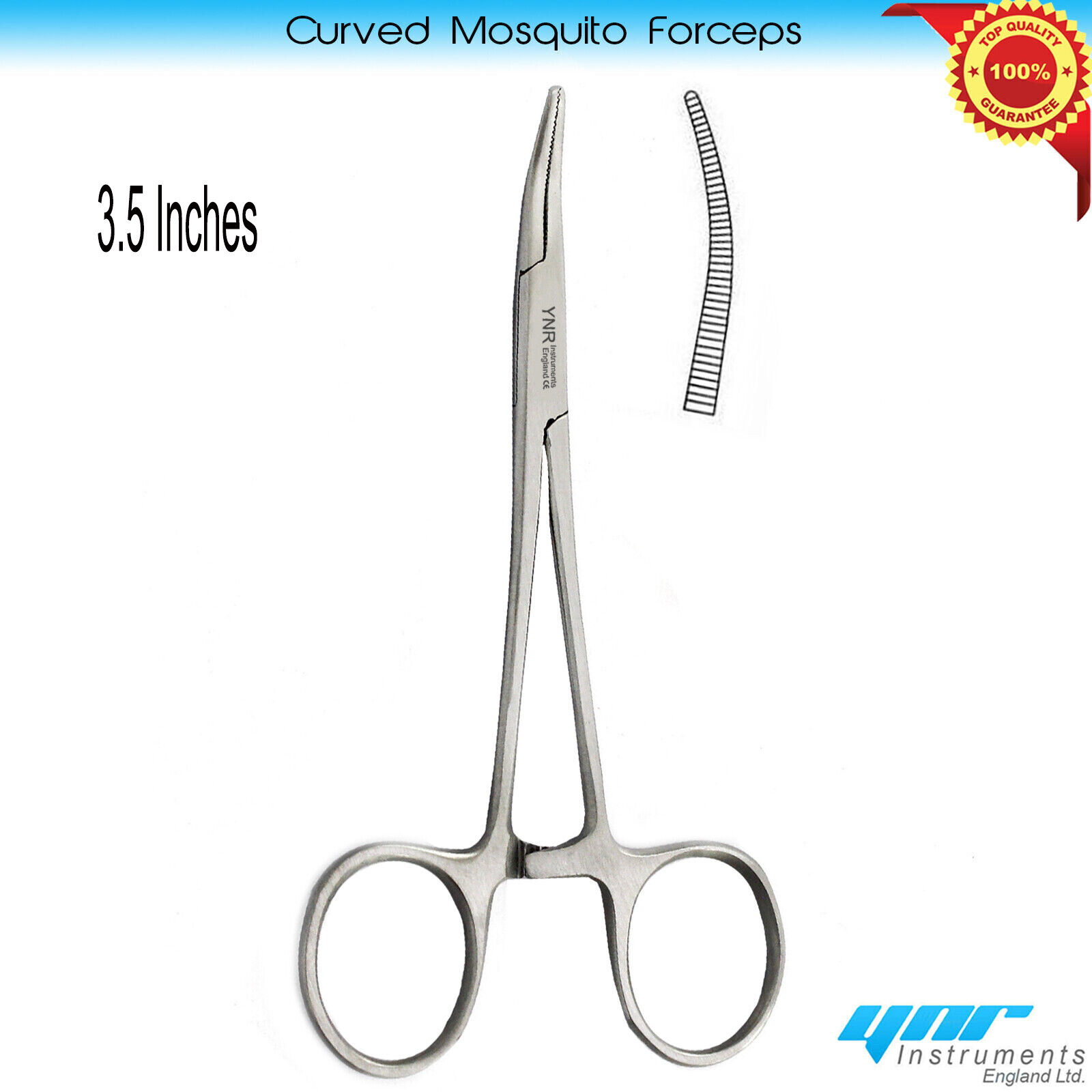 Premium Mosquito Hemostat Locking Forceps Straight 12.5cm Artery ...