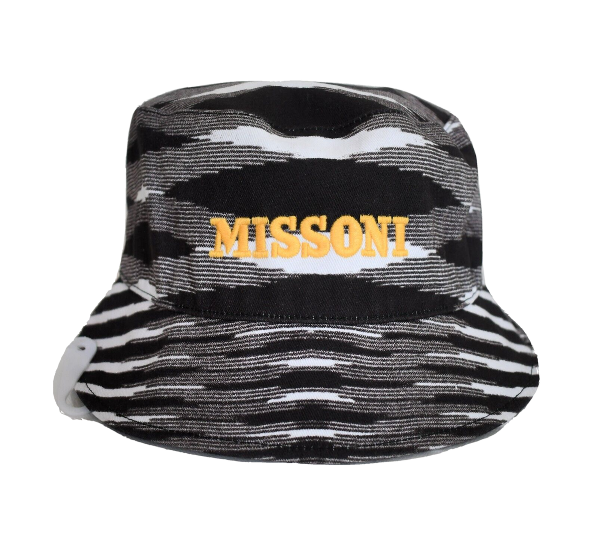 Missoni Bucket Hat Missoni - Checked Wool-Blend Jacquard Bucket Hat - Blue Missoni main image 3