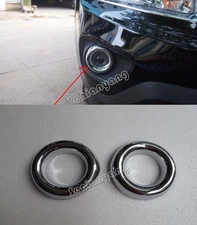 Chrome Front Fog Light Cover Trim for 2011-2016 JEEP Compass