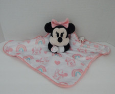 Disney  Disney Baby  Minnie Mouse Lovey Security Blanket