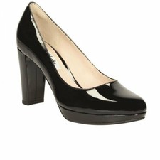 clarks crisp kendra black patent