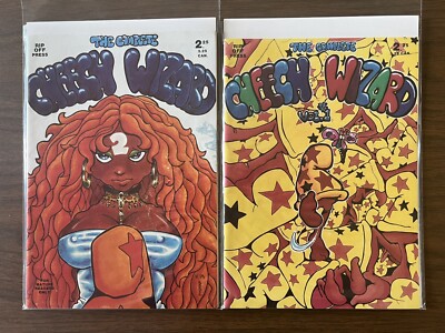Cheech Wizard Vol 1 & 2 1st Print Rip Off Press Comic 1986 Vaughn Bode