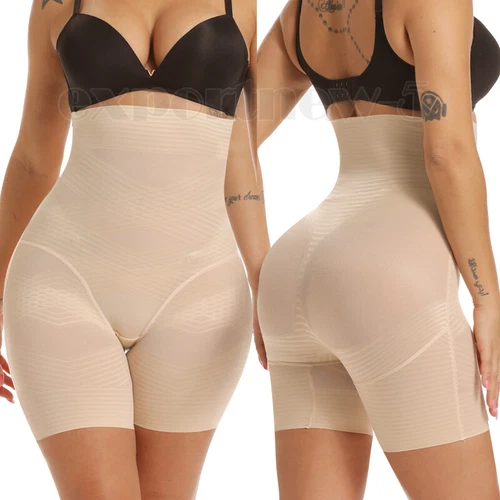 Women High-waisted Butt Lifting Shorts BBL Panty Body Shaper Seamless Anti-Slip - Picture 28 of 36