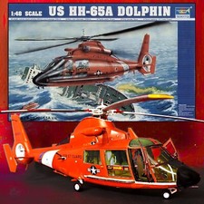 TRUMPETER 02801 1/48 US HH-65A DOLPHIN HELICO...
