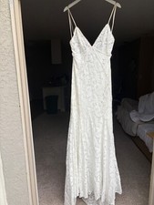 wedding dress size 8/10
