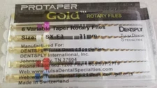 Protaper Gold Rotary Files 31 mm SX-F3 Dentsply Tulsa Assorted Endodontics Endo