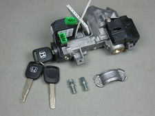 03 04 05 Honda Civic OEM Ignition Switch Cylinder Lock Manual Trans with 3 KEYs