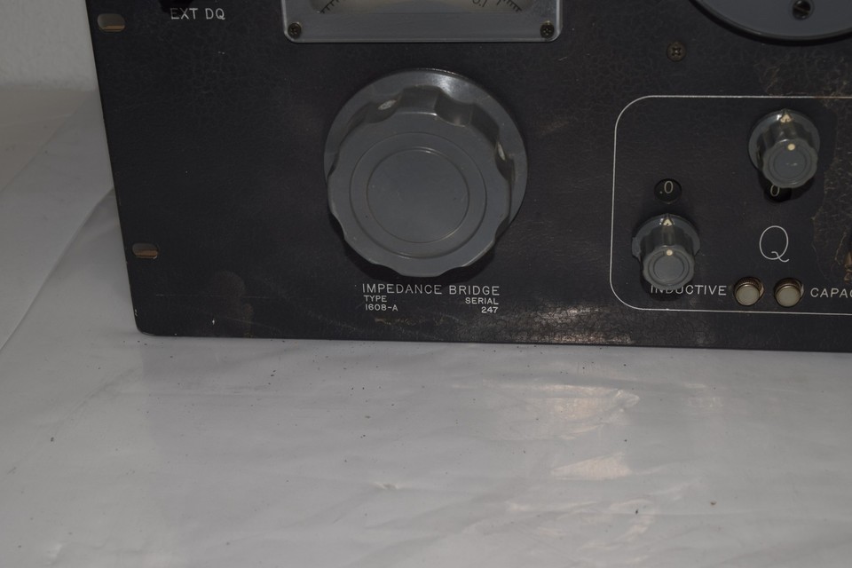 *TC* GENERAL RADIO GENRAD 1608-A IMPEDANCE BRIDGE (KUP34) | eBay