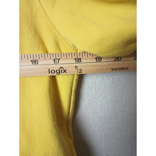 Pokemon Pikachu Hoodie Ears Zip Up Sweatshirt Graphic Yellow Size XXL - Picture 8 of 11