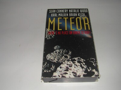 1979 Meteor Disaster VHS Movie. 1993 Goodtimes Video. Sean Connery Cult Movie