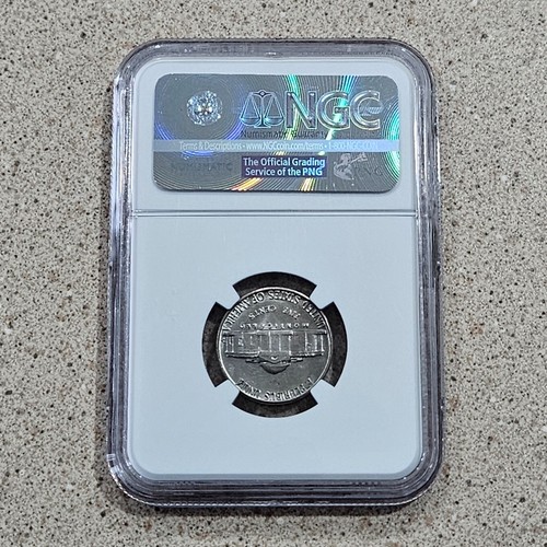 1960 D Jefferson Nickel 5C Five Cents Coin NGC Slabbed & Graded MS 64 Mint State - Picture 3 of 5