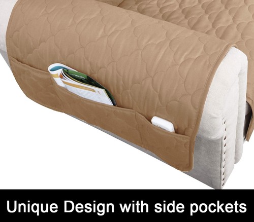 Sofa Cover for Dog with Non-Slip 100% Waterproof Quilted Furniture Protector ... - Picture 3 of 7
