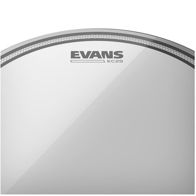Evans EC2S 16'' Clear Tom Drumhead - Level 360 Technology