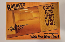 Backrooms post cards Signed