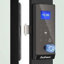 Sliding Glass Door Lock,LG2375 Sliding Door Locks for Glass Wooden Door,Biome...