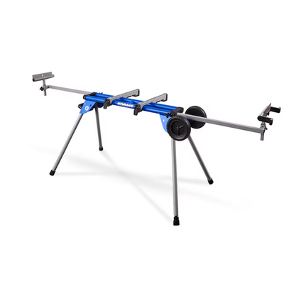 #ad Kobalt KMS S16 Steel Adjustable Rolling Miter Saw Stand $258.99