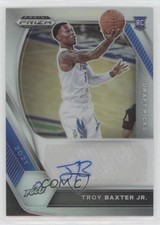 2021-22 Panini Prizm Draft Picks Silver Troy Baxter Jr #DP-TBJ Auto 0rk6