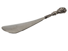 ANTIQUE SHOE HORN STERLING ART NOUVEAU HANDLE VANITY COLLECTIBLE MEMORABILIA