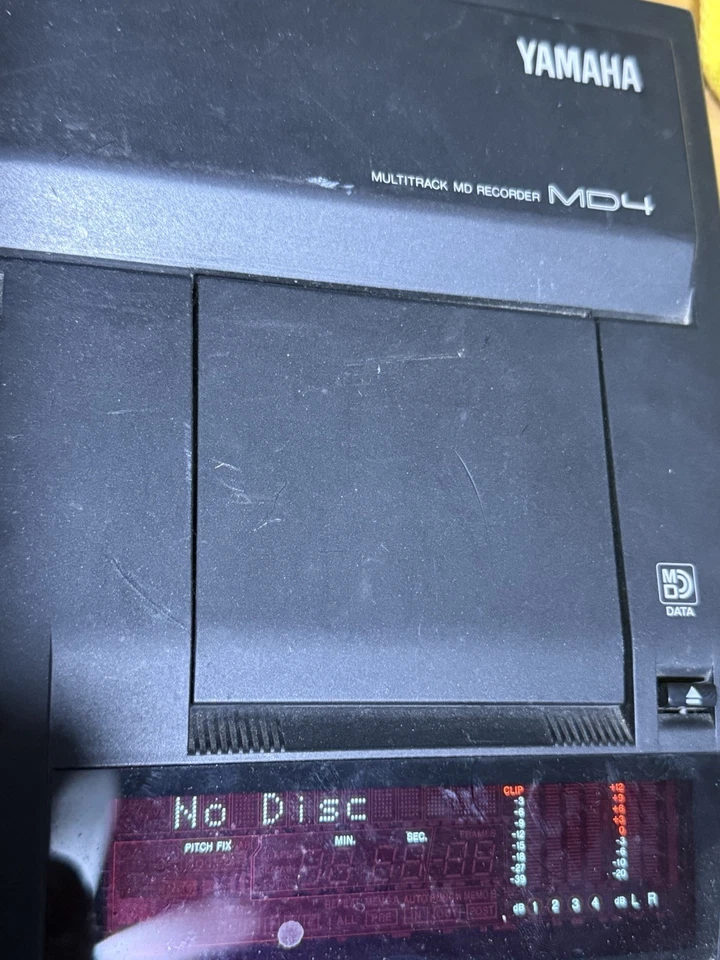 Used YAMAHA MD4 4-Track Digital Multitrack MD Recorder - Image 3 of 4