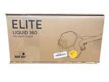 Cooler Master Elite Liquid 360 AIO CPU Liquid Cooler ARGB 360mm WHITE SEE PICT