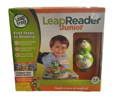 Leap Frog Leap Reader Junior First Step to Read New in Sealed Box 2015