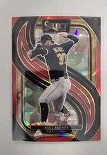 2025 Select Paul Skenes Premier Red Ice Prizm /199 Pirates