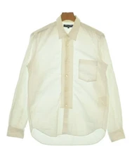 COMME des GARCONS HOMME Casual Shirts White S 2200630857021