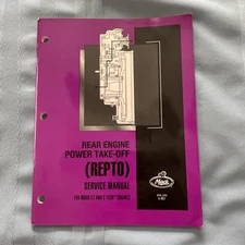 2000 Mack Rear Engine Power Take-Off (REPTO) Service Manual Mack E7 E-Tech