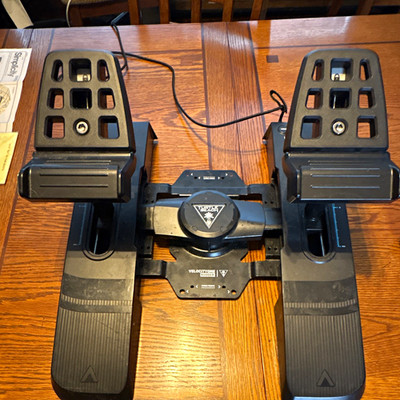 Turtle Beach VelocityOne Rudder Pedals Set Multi-Platform Black