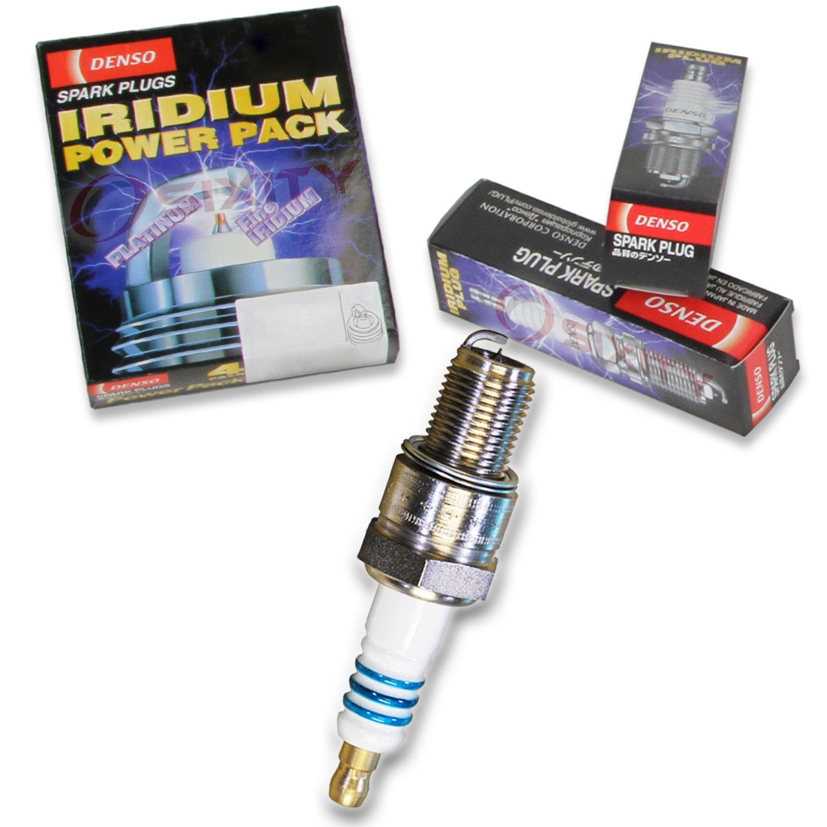 1 pc Denso Iridium Power Spark Plug for Ski-Doo Safari Citation 1989-1990 dg