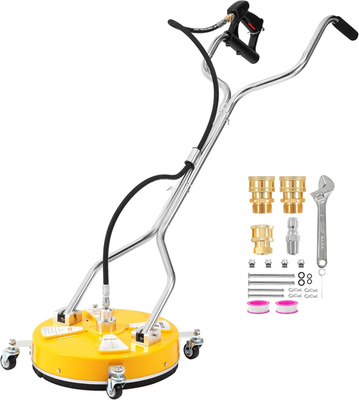 #ad 16.5” Pressure Washer Surface Cleaner with 4 Wheels for Easy Outdoor Cleaning $316.99